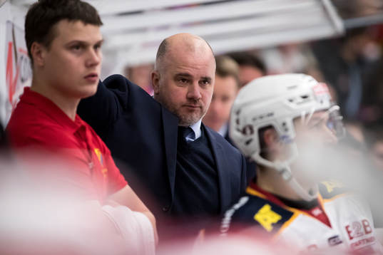 Djurgårdens assisterande tränare Stefan Nyman   i