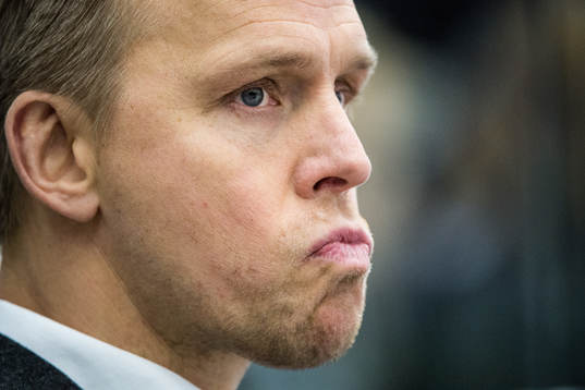 Skellefteås assisterande tränare Bert Robertsson deppar
