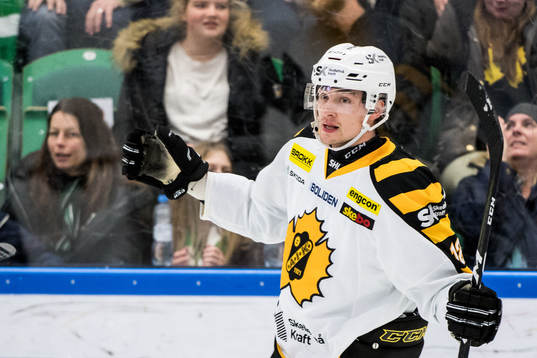 Skellefteås Adam Pettersson jublar