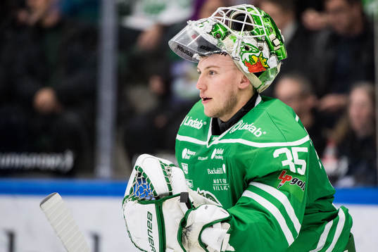 Rögles målvakt Emil Kruse