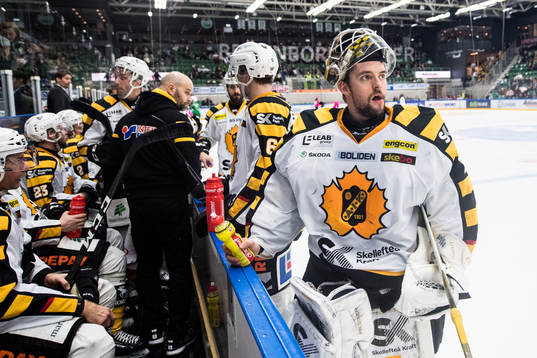 Skellefteås målvakt Gustaf Lindvall