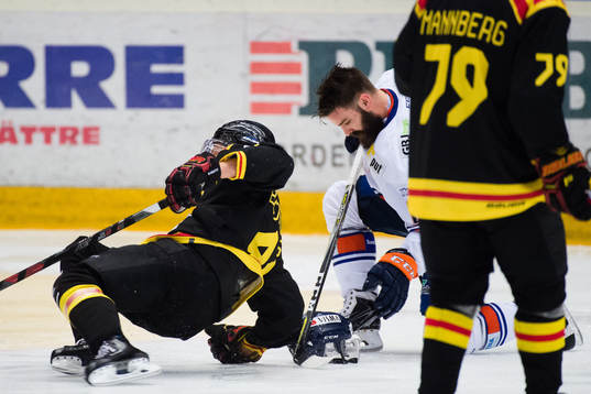 Brynäs Jacob Blomqvist och Växjös Linus Fröberg