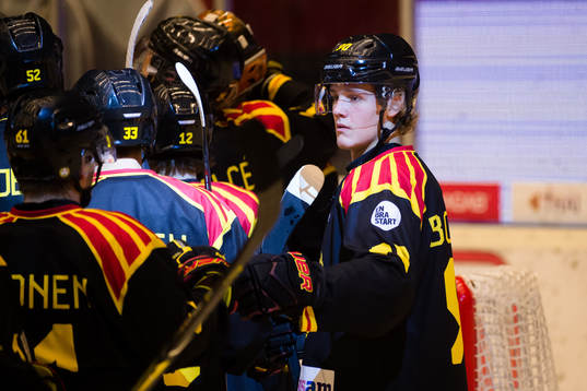 Brynäs Jesper Boqvist jublar