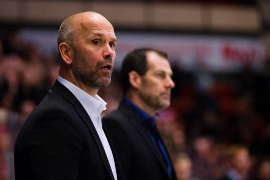 Brynäs tränare Tommy Sjödin och assisterande tränare