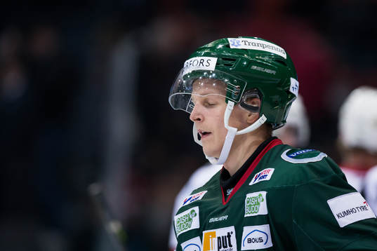 Frölundas Max Friberg deppar