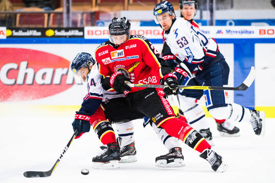 Linköpings Jimmy Andersson och Luleås Anton Hedman