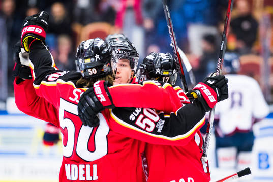 Luleås Gustav Rydahl, Daniel Sondell och Andreas Falk