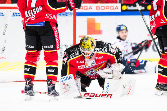 Luleås målvakt Joel Lassinatti
