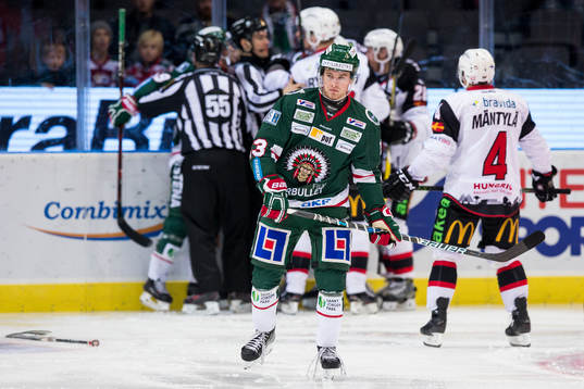 Frölundas Jesper Emanuelsson deppar