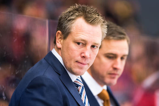 Linköpings assisterande tränare Johan Åkerman och