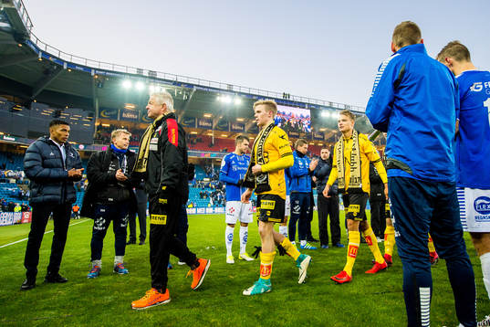 Arne Erlandsen, head coach of Lillestrøm, and Erling
