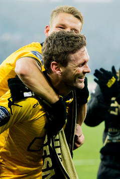 during the cup final match between Lillestrøm and