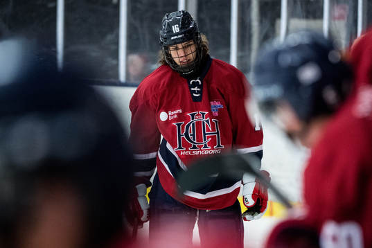Helsingborgs Marc Riviere deppar