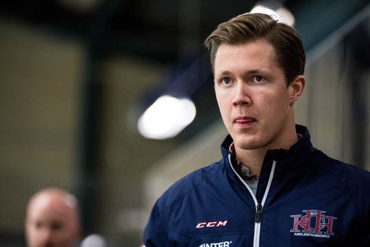 Helsingborgs assisterande tränare Carl Eriksson Waldeborn