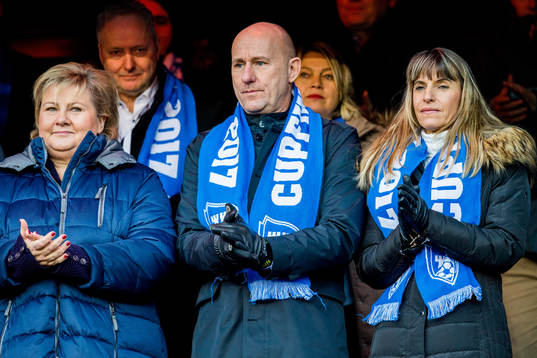 Erna Solberg, Prime Minister of Norway, and Cato Haug,