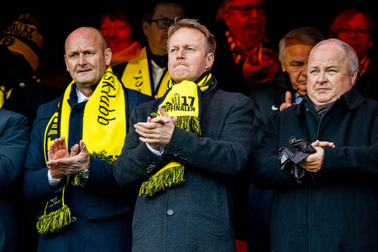 Robert Lauritsen, CEO of Lillestrøm, Morten Kokkim,