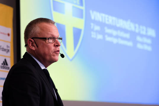 Sveriges förbundskapten Janne Andersson