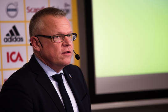 Sveriges förbundskapten Janne Andersson