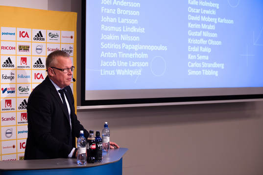 Sveriges förbundskapten Janne Andersson