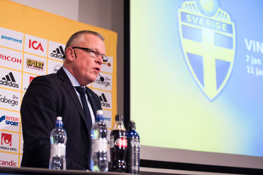 Sveriges förbundskapten Janne Andersson