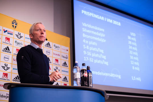 Fotbollsförbundets generalsekreterare Håkan Sjöstrand