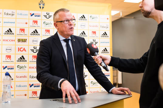 Sveriges förbundskapten Janne Andersson