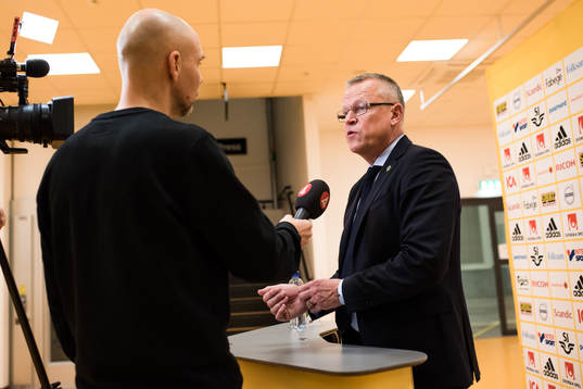 Sveriges förbundskapten Janne Andersson