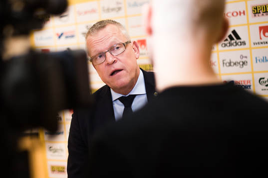 Sveriges förbundskapten Janne Andersson