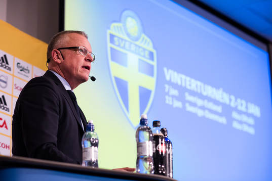 Sveriges förbundskapten Janne Andersson