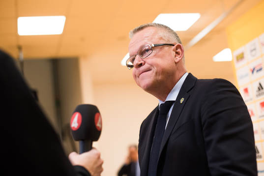 Sveriges förbundskapten Janne Andersson
