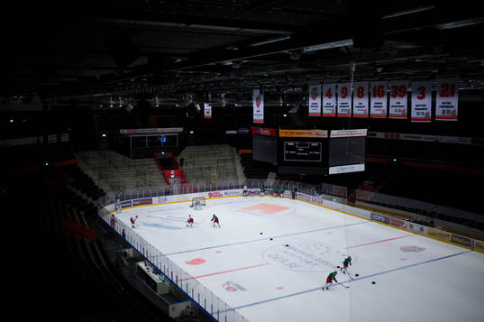 Interiör av Fjällräven Center