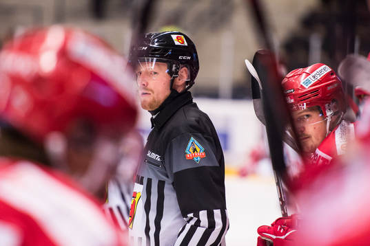 Linjedomare Fredrik Bäckström