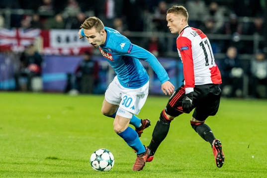 ROTTERDAM - Feyenoord - Napoli , Voetbal , Seizoen