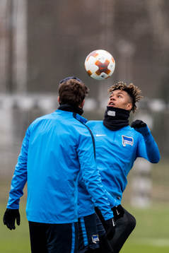 Hertha Berlins Sidney Friede