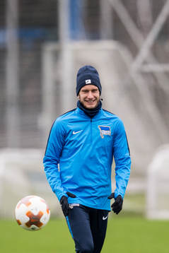 Hertha Berlins Fabian Lustenberger