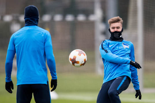 Hertha Berlins Maximilian Mittelstädt