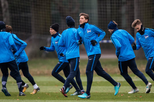 Hertha Berlins Niklas Stark