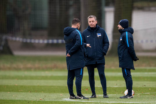 Hertha Berlins assisterande tränare Rainer Widmayer