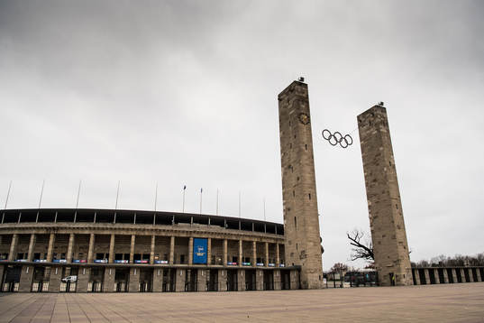 Exteriör Olympia Stadion