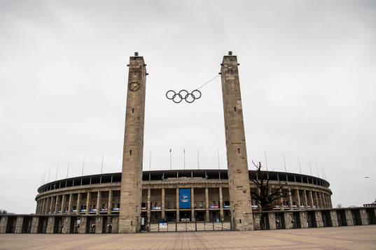 Exteriör Olympia Stadion