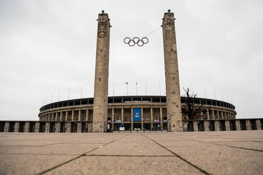 Exteriör Olympia Stadion