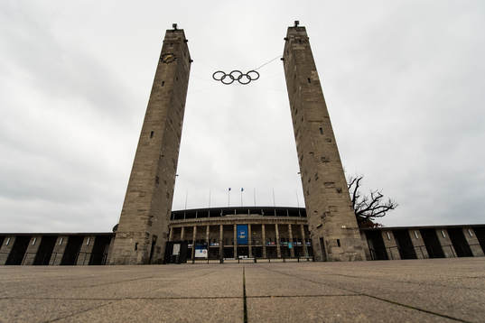 Exteriör Olympia Stadion