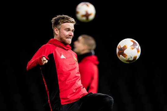 Bläddra bland fler bilder av Fotboll, Inför Europa League, Östersund, Träning & Presskonferens