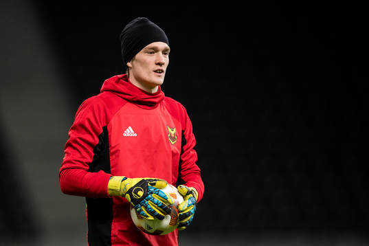 Östersunds målvakt Andrew Robert Mills