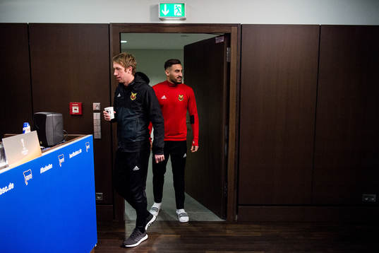 Östersunds tränare Graham Potter och Sotirios