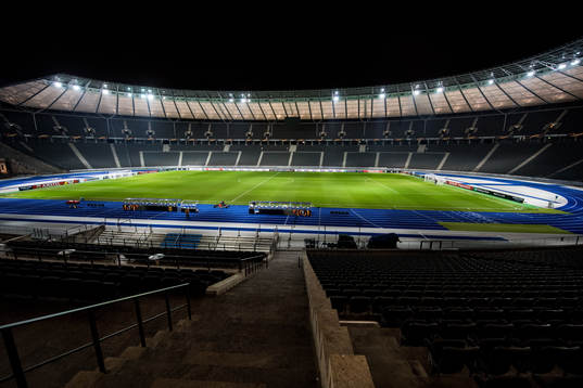 Interiör Olympia Stadion