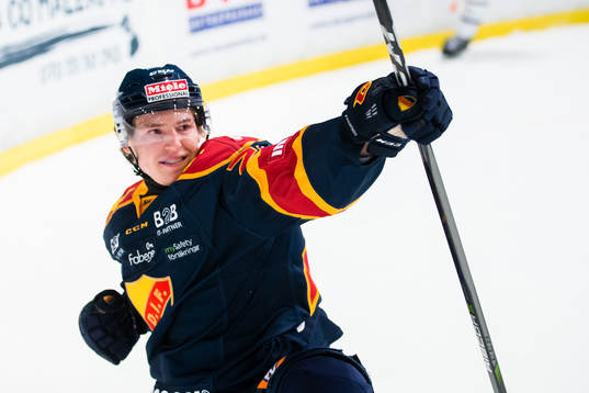 Djurgårdens Marcus Davidsson jublar