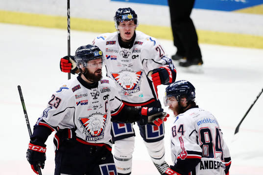 Linköpings Jimmy Andersson jublar