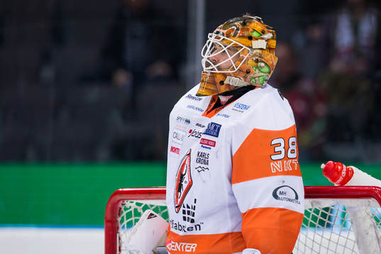Karlskronas målvakt Johannes Jönsson