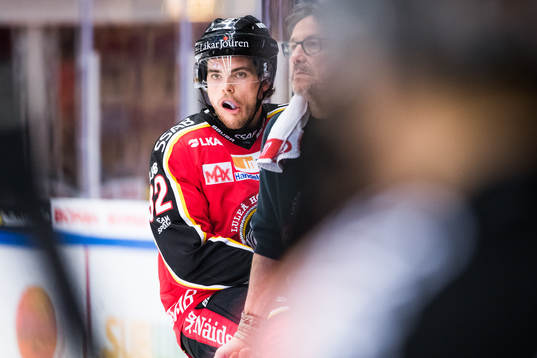 Luleås Oscar Engsund deppar